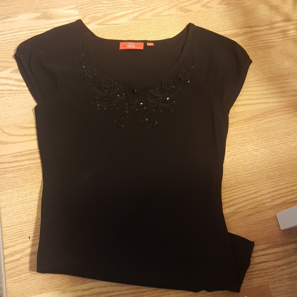 Oscar de la renta shirt sleeve shirt